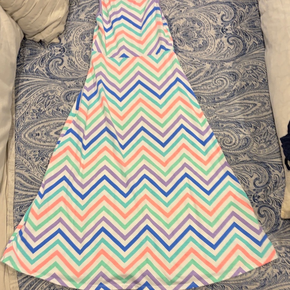 Girls sleeveless long maxi dress - Picture 3 of 3